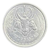 Madagascar - 1 Franco - Año 1958 - Km #3 - Cebú