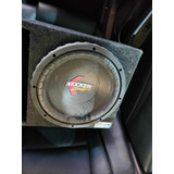 Subwoofer Kiker Compvr Doble Bobina Con Cajón Bbox Profesion