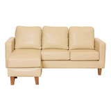 Seccional Venecia Intercambiable Pu Beige