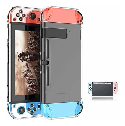 Funda Protector Carcasa Case Nintendo Switch Transparente