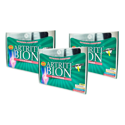 Kit 3 Suplemento Alimenticio Ingerible Artritibion Artritis Sin Sabor | Envío gratis