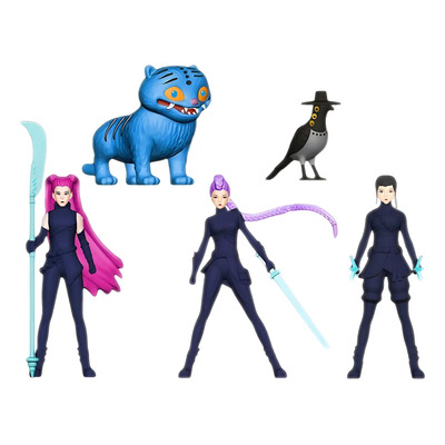 ~ 5 Kpop Demon Hunters Figura Juguete Niños Regalo Colección | MercadoLibre