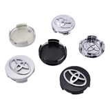 Centro Tapon Rin Toyota 62mm 58mm Juego 4 Piezas Emblematico