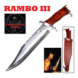 Cuchillo Rambo 3 Stallone Militar Supervivencia Comando Tact
