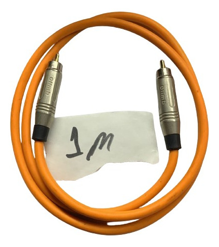 1 Rca Macho A 1 Rca Macho 1m Naranja Fluo Fichas Climb