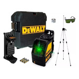 Nivel A Laser Dewalt Linhas Verde Dw088cg Com Maleta + Tripe