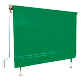 Toldo Cortina Verde - 1,50m X 1,50m - Kit Completo
