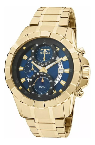 Relogio Technos Masculino Dourado Legacy - Js15ems/4a