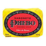 Sabonete Em Barra Phebo Vegetal 90g - Odor De Rosas 