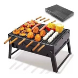 Parrilla De Mesa Plegable Portátil Asado Parrillera