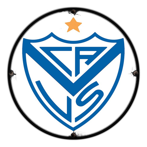 #754 - Cuadro Decorativo - Vélez Sarsfield Fútbol No Chapa 