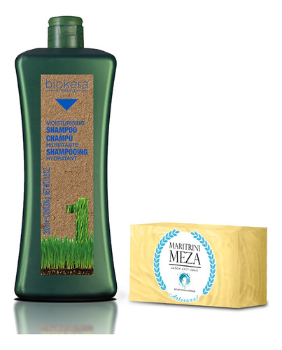 Shampoo Hidratante Salerm 1000ml + Jabón Rejuvenecedor