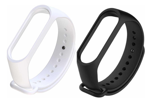 Dos Mallas Para Xiaomi Mi Band 5 6 Correa Reloj Smart Watch 