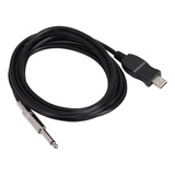 Cable De Guitarra Usb Portátil, Conexión De Cable Para Compu