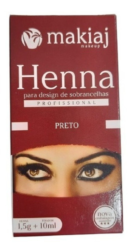 Henna Tinte Perfilador Para Cejas Makiaj Brasil