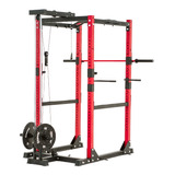      Power Rack Delta Jaula Para Sentadillas Olimpica Domina