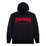 Poleron Thrasher Skate Mag Hoodie Magazine Blk Red | Laminates