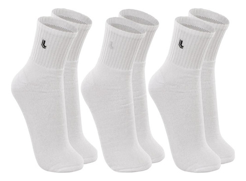 Kit 3 Pares Meias Cano Médio Masculino Lupo Sport Oferta