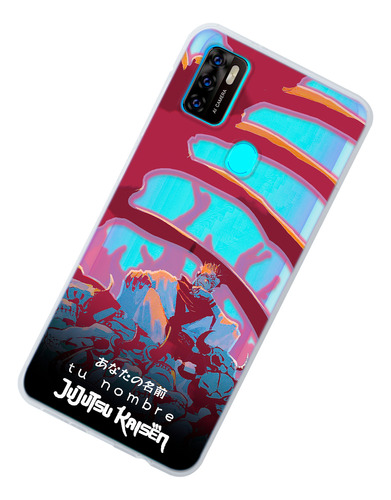 Funda Para Zte Jujutsu Kaisen Sukuna Con Tu Nombre