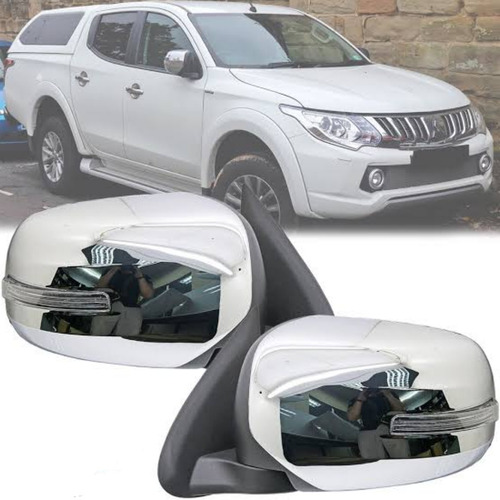 Espejo Full Elctrico C/luz Mitsubishi L200 Triton 2015-2020 Foto 2