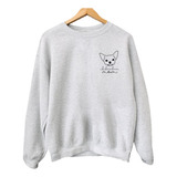 Sudadera Cuello Redondo De Manga Larga Mujer Chihuahua ...