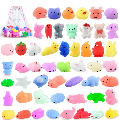 50 Escuichi Squishy Barato Kawaii Antiestres Mochi Juguetes