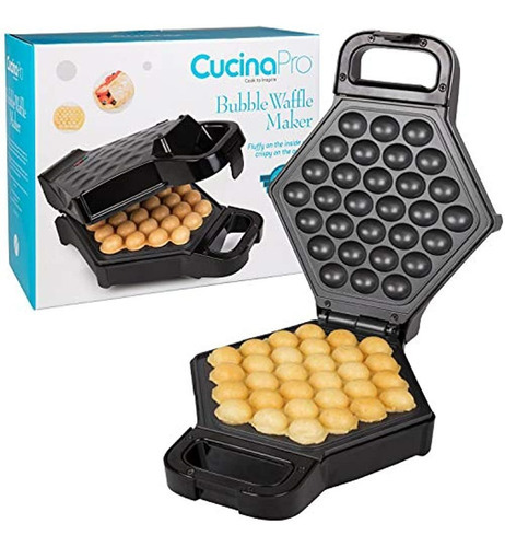 Cucinapro Wafflera De Burbujas Color Black