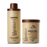 Kit Shampoo E Máscara Mandioca 1l Aramath Profissional