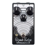 Pedal Vintage Reverb Earthquaker Ghost Echo Color Negro/blanco