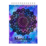 Libro De Mandalas Tamaño Carta 100 Hojas Tapa Extra Dura