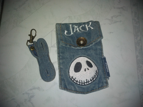 Nightmare Before Christmas Bolsa De Celular Jack Skellington