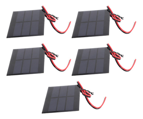 Placa Solar, 5 Unidades, Minipanel, Módulo De Celda De Bater