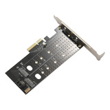 Adaptador Dual M.2 Pcie, M2 Ssd Nvme (clave M) O Sata (clave