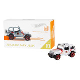 Hot Wheels Id, Coche De Juguete Jurassic Park Jeep +8 Años