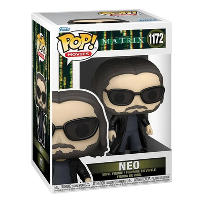 Funko Pop Neo Matrix Original 1172 Movies Keanu Reeves F | Envío gratis