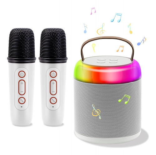 Microfono Karaoke Infantil Altavoz Equipo De Bluetooth Audio