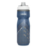 Squeeze Camelbak, 620 Ml, Para Bicicleta, Gimnasio, Hidratación, Color Azul Oscuro Y Rayas