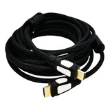 Cable Hdmi Macho A Hdmi Macho 2.0 4k Mallado 5 Metros 