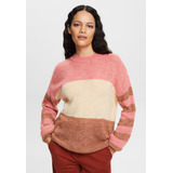 Sweater Con Rayas De Colores Allover Mujer Esprit 083ee1i316