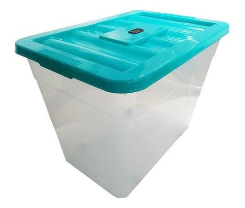 Caja De Almacenamiento , Mxxpt-001, 1 Pza., 78lts, Apilable