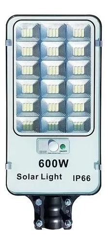 Foco Led Con Panel Solar 600w Exterior Ip66 + Soporte