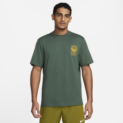 Playera De Fitness Para Hombre Nike Primary Studio 72 Verde 