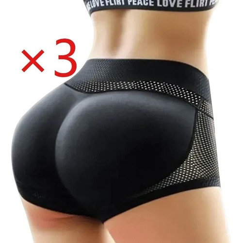 3 Uds Bragas Cortas Bragas De Relleno Levanta Las Nalgas