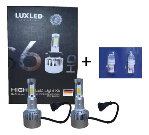 Kit Lamparas H8/ H9/ H11 Cree Led S6 12v