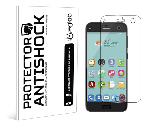 Protector De Pantalla Antishock Para Zte Blade V7