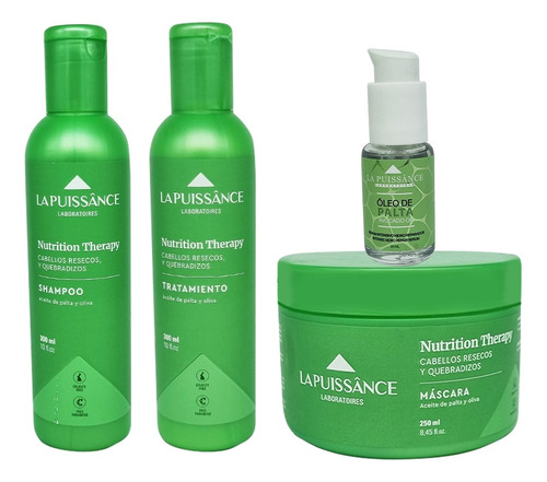 Kit La Puissance Nutrition Therapy Palta Y Oliva Completo