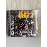 Jogo Playstation - Kiss Pinball - Completo Ps1 Original