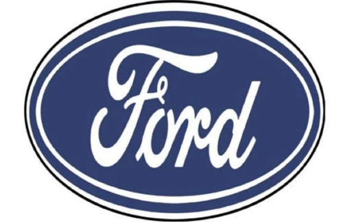 Placa Ovalada Ford Vintage Decorativa Pared