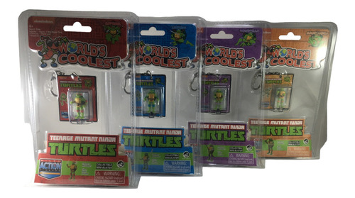 Super Impulse Worlds Tmnt Tortugas Ninja Mutantes Set De 4