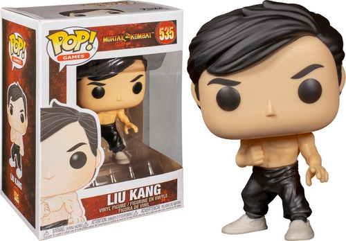 Funko Pop Games #535 - Mortal Kombat - Liu Kang - Original !